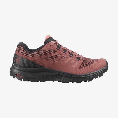 Salomon OUTLINE GORE-TEX Womens Hiking Shoes Orange UK EKJI